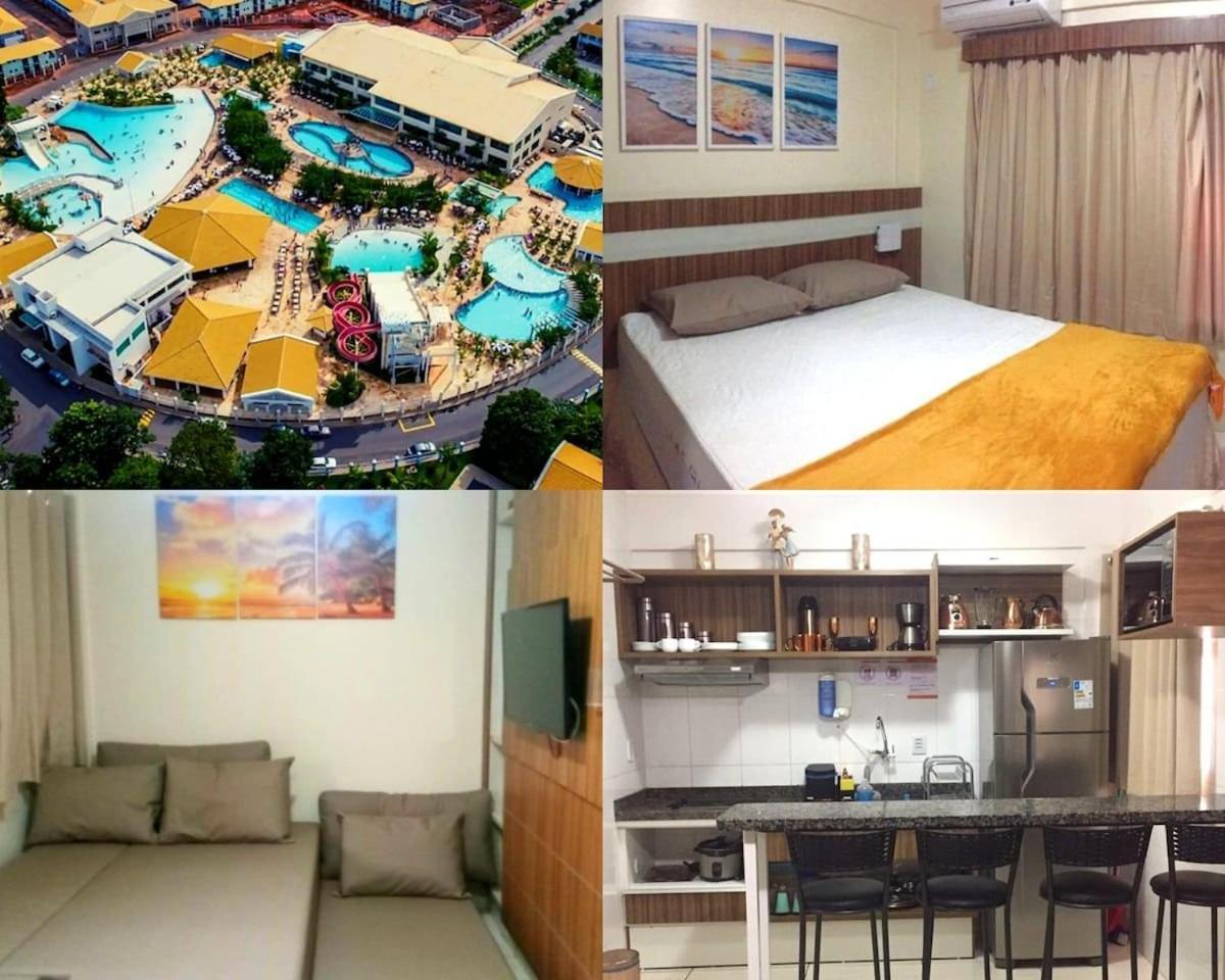 Apartamento com Parque Aquático Sensacional Caldas Novas Exterior foto
